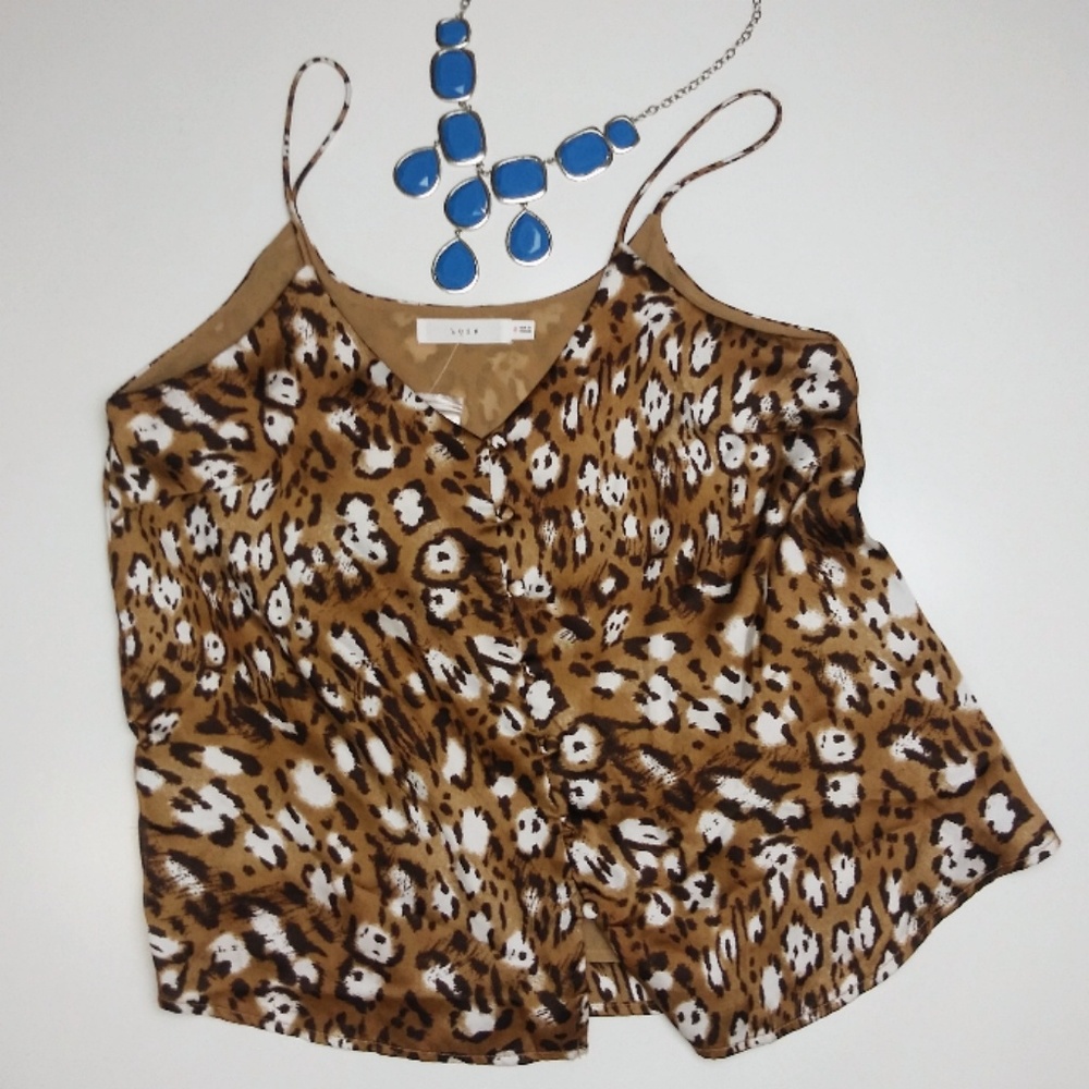 Leopard Print FlirtyTank